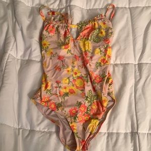 Floral one piece Swimsuit